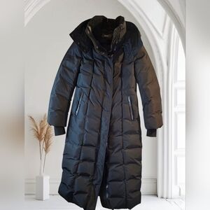 Mackage Long Black Puffer Jacket